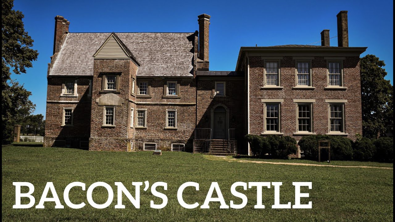 BACON'S CASTLE (home of Arthur Allen II) YouTube
