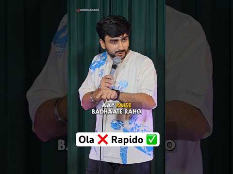 Ola ❌ Rapido ✅ #standup #comedy