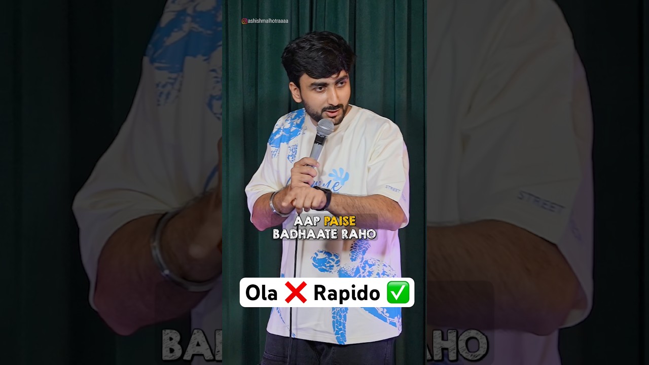 Ola ❌ Rapido ✅ #standup #comedy