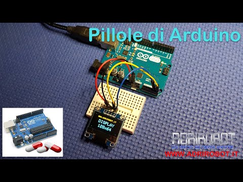 Display OLED SSD1306 dual color - 128x64 I2C