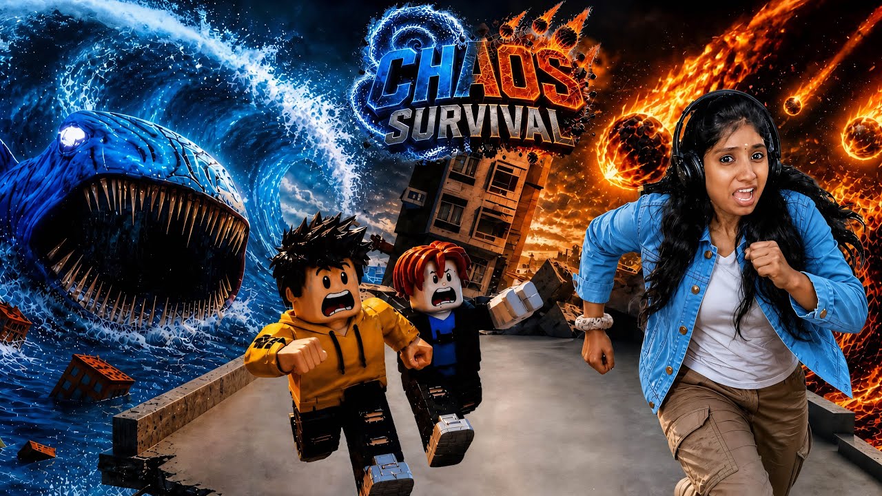 Roblox Chaos Survival 2🔥| Ultimate Funniest Survival Challenge Ever 😂 !