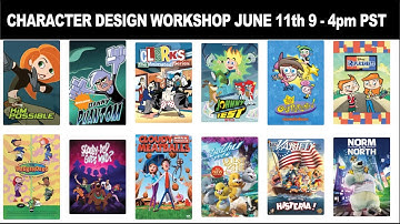Character Design Full Day Workshop with Stephen Silver