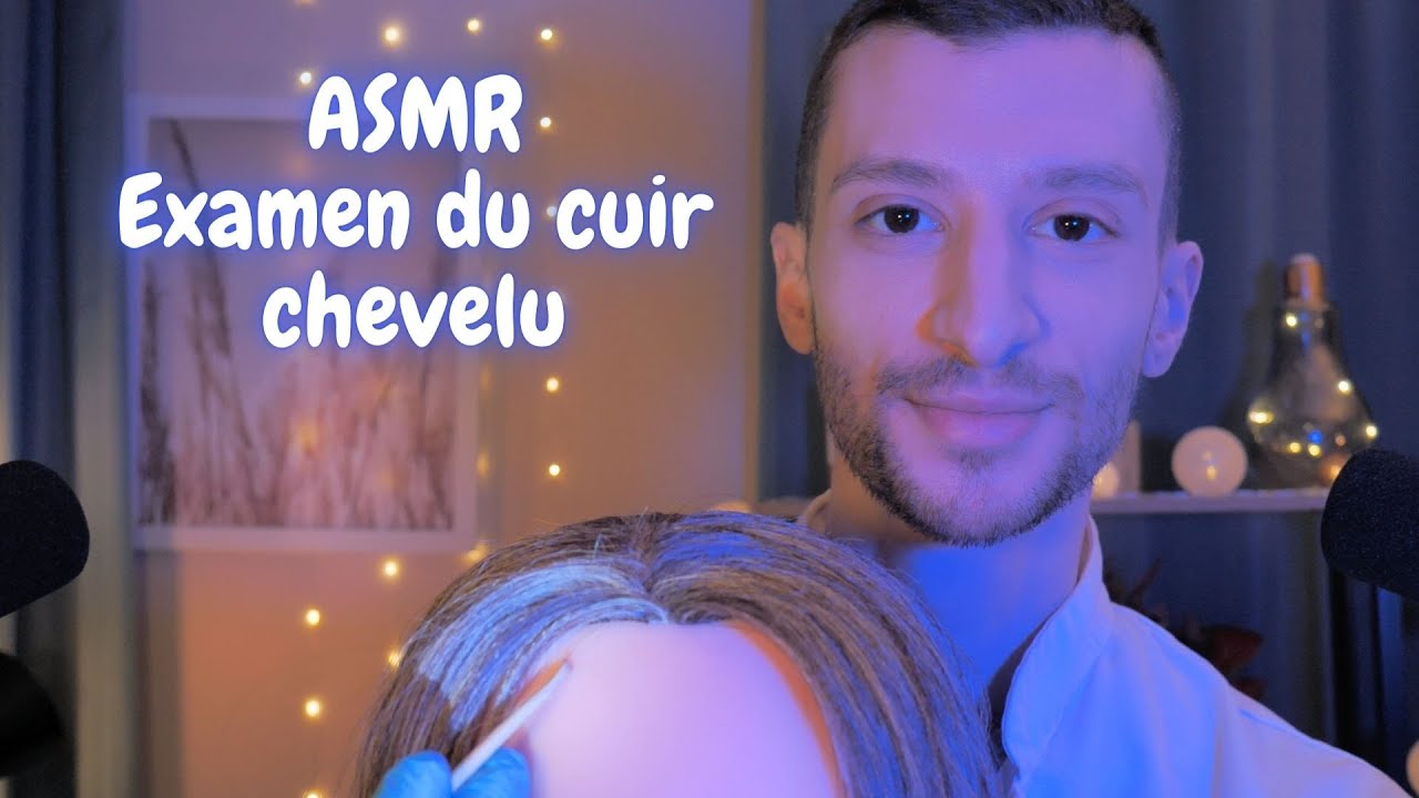 ASMR Roleplay Examen du Cuir chevelu de Nuit
