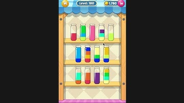 Water Sort Puzzle I Level 180 I  Facebook I SOLVED