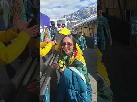 One Last Hug Before the Race 🇦🇺🏂