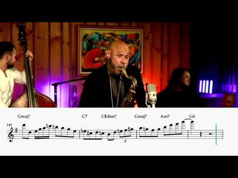 "Scrapple From The Apple" - Joshua Redman (@Emmet's Place) Solo Transcription