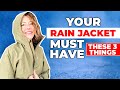 Jack Wolfskin JWP Shell RAIN JACKET – Eco-Friendly and GREAT for TRAVEL!