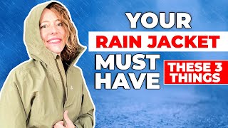 Jack Wolfskin JWP Shell RAIN JACKET – Eco-Friendly and GREAT for TRAVEL!