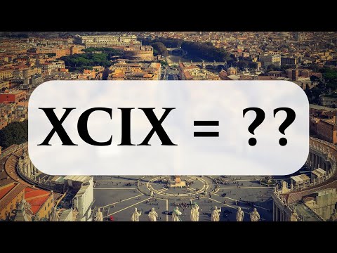 How to Read and Write in Roman Numerals