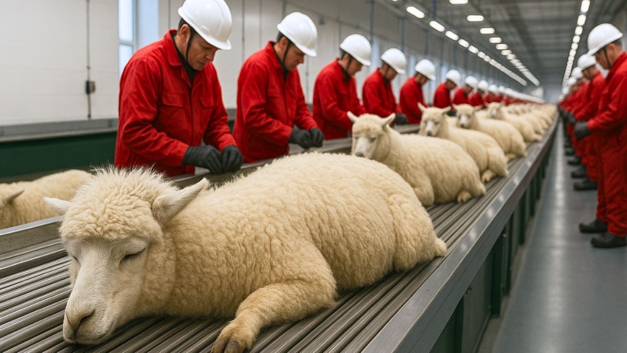 CÓMO se HACE la LANA de ALPACA 🦙 | MILLONES de ANIMALES CRIADOS para la INDUSTRIA TEXTIL