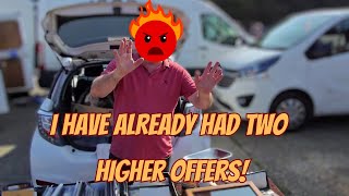 I made him a offer he couldn't refuse at the carboot sale!