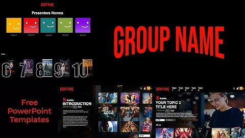 Free Netflix PowerPoint Template  | 2022 Design ⭐⭐
