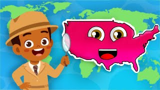 Learn Interesting Facts About The USA! | Geography Songs | Orion SciGeo