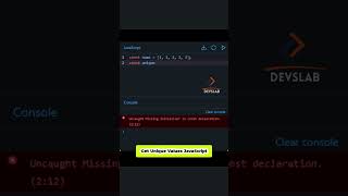 JavaScript Trick: Remove Duplicates Instantly #coding #javascript #developer