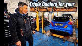 Triple Coolers for your Mk3 Focus RS Transmission