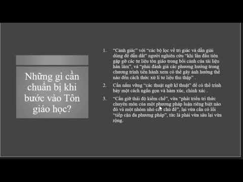 Video: Lý thuyết thị trường tôn giáo là gì?