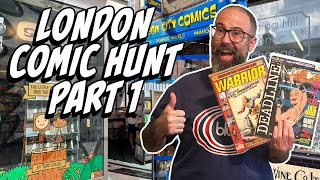 London Comic Hunt, Join Me On Vacation!