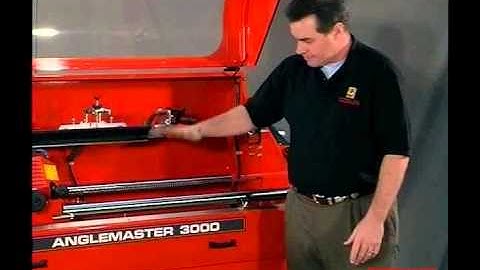 Anglemaster - Overview of the Anglemaster Bedknife / Bottom Blade Grinder