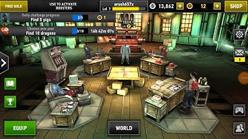 Gameplay of Dead trigger 2 hacked version