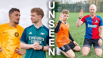Scoring 1 AMAZING Goal With Every Body Part | UNSEEN FOOTAGE