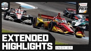 Extended Race Highlights // 2024 Sonsio Grand Prix at Indianapolis Motor Speedway | INDYCAR SERIES screenshot 3