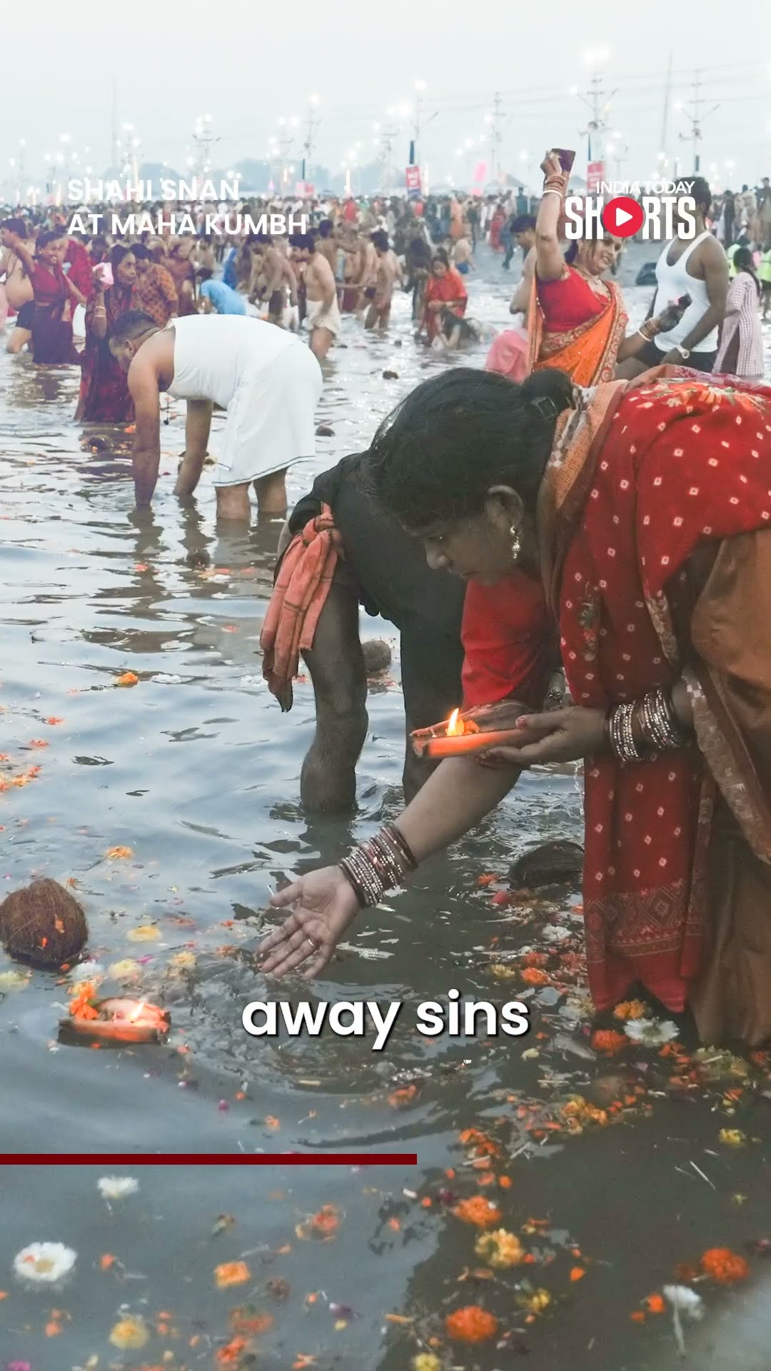 90 Lakh Devotees Take Holy Dip at Sangam on Maghi Purnima