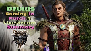 Druids Coming in Patch 4! Panel From Hell 2 Livestream Summary