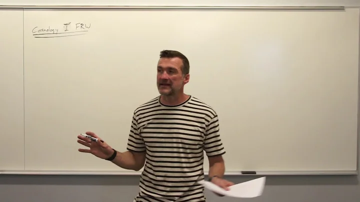 General Relativity Topic 26: Cosmology Part I FRW Models