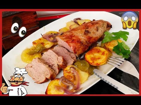 Video: Cómo Cocinar Lomo De Cerdo Al Horno Con Patatas