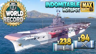 เรือบรรทุกเครื่องบินไม่ย่อท้อ: บันทึกโลกใหม่บนแผนที่ Hotspot - World of Warships