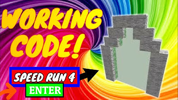 ALL Working Code Speed Run 4 May 2020
