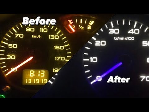 MIJENJAMO BOJE NA INSTRUMENT TABLI/CHANGING COLORS ON INSTRUMENT CLUSTER