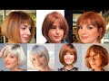 Top 30 Short Bob Hairstyles – Cute Bobs Hairstyles With Bangs for Women 2023-2024