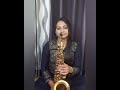ಮನಸೇ  ಬದುಕು ನಿನಗಾಗಿ  saxophone by meghana saligrama