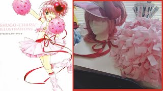 Amulet Heart Amu Hinamori [Shugo Chara] Cosplay Tutorial Part 3: Necklace, Pompoms, and Visor