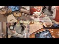 【獣医学生のVlog】スタバ2店舗ハシゴで勉強した休日☕️✍🏻💛合間時間に詰め込み勉強を頑張る予定ありの日のVlogです🎞🗓💐
