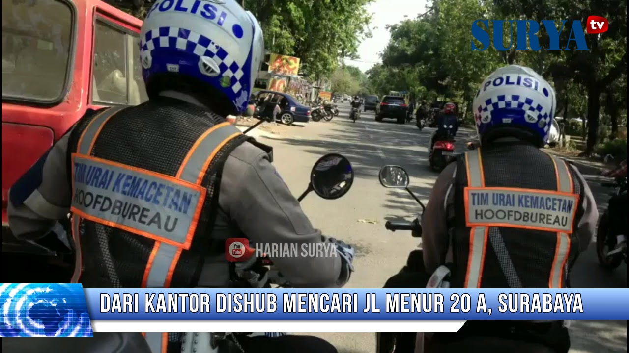 E TILANG Begini Cara Polisi Surabaya Antar Surat Ke Pelanggar Lalu