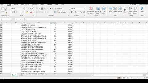 SUBTOTAL, SORTING and FILTER - Excel Spreadsheet