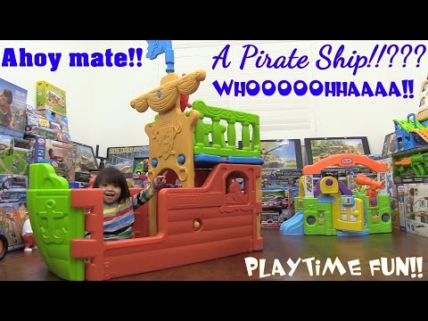 feber play pirate ship climber