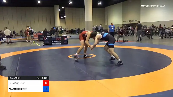 74 Kg Consolation Zeke Beach Unattached Vs Matthew...