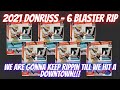 2021 Donruss Football Blaster Box Rip (X6)