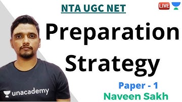 Preparation Strategy | Paper 1 | NTA UGC NET | Naveen Sakh