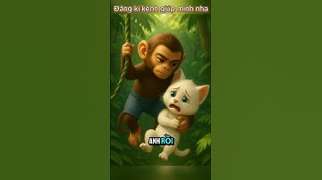 Anh kế đẩy mèo em xuống hồ cá sấu #ai #meow #mèo