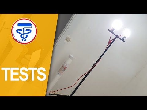 Vidéo: Projecteurs De Chantier : LED Sur Trépied Et Autres. Calcul Des Projecteurs Pour Chantiers, Conseils De Choix