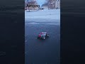 snow jumping #rc #automobile #arrma #grom #snow #jump #offroad #subscribe #bashar #bashing #fun