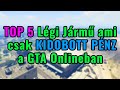 🚁 TOP 5 LÉGI jármű ami csak KIDOBOTT PÉNZ! ✈️ GTA Online