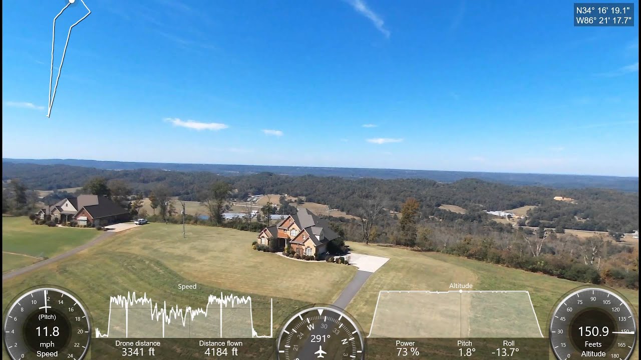 Parrot Bebop Drone - First Flight With FlightPlan