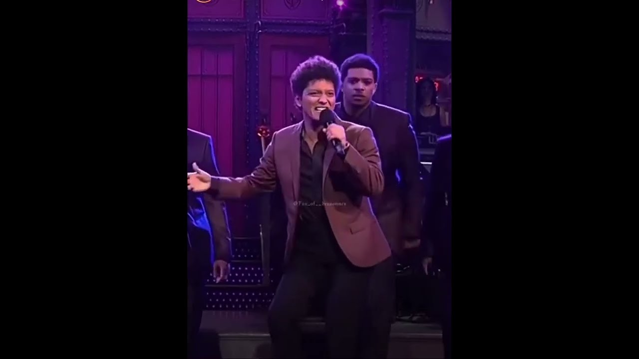 Bruno Mars On Snl