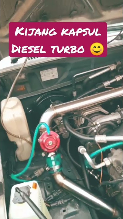 modif kijang kapsul Diesel turbo😊