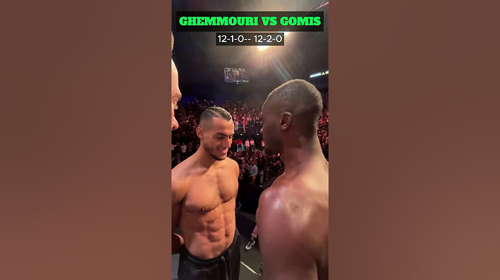 William Gomis vs. Yanis Ghemmouri: UFC France Face-off #ufcfrance #shorts